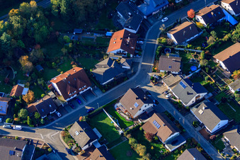 Anneau Sud à Rülzheim dans le département Rhénanie-Palatinat, Allemagne du point de vue du drone