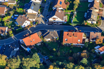 Vue oblique de Anneau Sud à Rülzheim dans le département Rhénanie-Palatinat, Allemagne