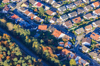 Anneau Sud à Rülzheim dans le département Rhénanie-Palatinat, Allemagne d'en haut