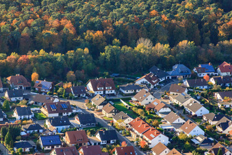 Enregistrement par drone de Anneau Sud à Rülzheim dans le département Rhénanie-Palatinat, Allemagne