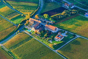 Vue d'oiseau de Hôtel Leinsweiler Courtyard à Leinsweiler dans le département Rhénanie-Palatinat, Allemagne