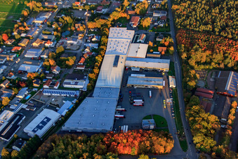 Hubert Eichenlaub Transport et Forwarding GmbH à Herxheim bei Landau dans le département Rhénanie-Palatinat, Allemagne vue d'en haut