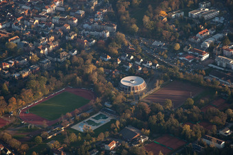 Vue aérienne de Landau du nord-ouest à Landau in der Pfalz dans le département Rhénanie-Palatinat, Allemagne