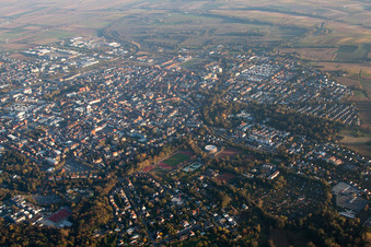 Photographie aérienne de Landau du nord-ouest à Landau in der Pfalz dans le département Rhénanie-Palatinat, Allemagne
