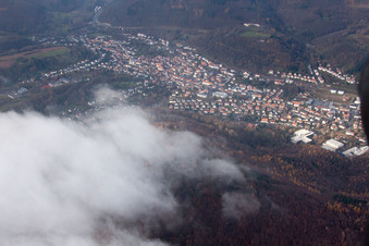 Image drone de Annweiler am Trifels dans le département Rhénanie-Palatinat, Allemagne