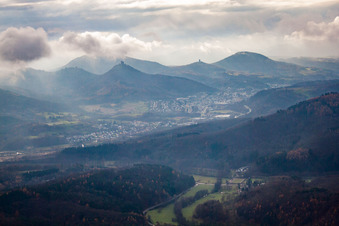 Quartier Queichhambach in Annweiler am Trifels dans le département Rhénanie-Palatinat, Allemagne d'en haut