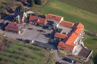 Hôtel bien-être Alte Rebschule et Gasthaus Sesel à Rhodt unter Rietburg dans le département Rhénanie-Palatinat, Allemagne d'en haut