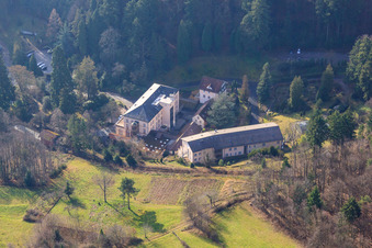 Vue aérienne de MVZ Landau GmbH et ZEN Südpfalz à Gleisweiler dans le département Rhénanie-Palatinat, Allemagne