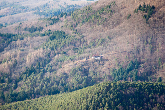 Vue aérienne de Cabane de Ringelsberg à Böchingen dans le département Rhénanie-Palatinat, Allemagne