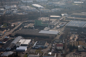 Vue aérienne de Landau Nord, Im Grein à Landau in der Pfalz dans le département Rhénanie-Palatinat, Allemagne