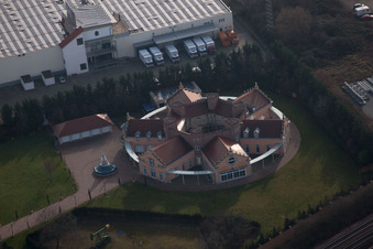 Landau Nord à Landau in der Pfalz dans le département Rhénanie-Palatinat, Allemagne du point de vue du drone