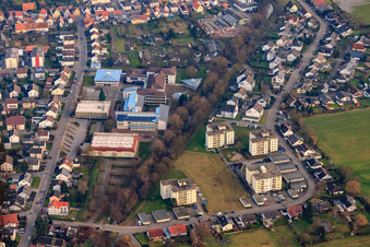 Photographie aérienne de Centre scolaire PAMINA Herxheim à Herxheim bei Landau dans le département Rhénanie-Palatinat, Allemagne