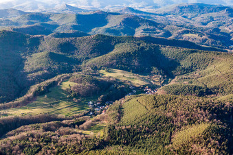 Image drone de Quartier Blankenborn in Bad Bergzabern dans le département Rhénanie-Palatinat, Allemagne