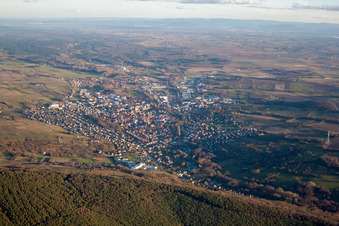Photographie aérienne de De l'ouest à Wissembourg dans le département Bas Rhin, France