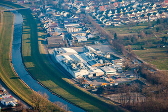 Vue aérienne de Ordure à Kuppenheim dans le département Bade-Wurtemberg, Allemagne