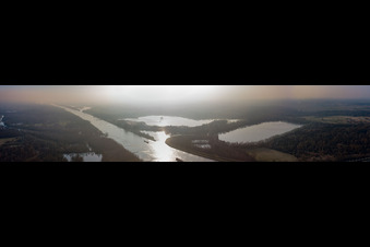 Vue aérienne de Panorama à Munchhausen dans le département Bas Rhin, France