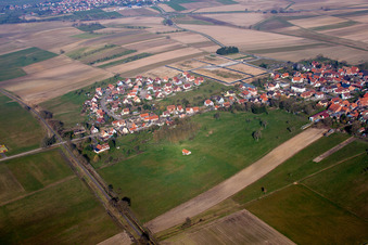 Photographie aérienne de Schwabwiller dans le département Bas Rhin, France
