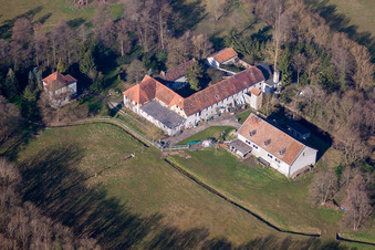 Photographie aérienne de Surbourg dans le département Bas Rhin, France
