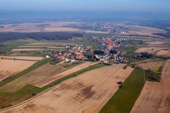 Photographie aérienne de Eschbach dans le département Bas Rhin, France