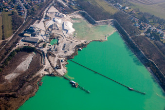 Vue d'oiseau de Haguenau dans le département Bas Rhin, France