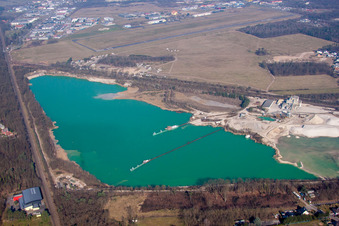 Image drone de Haguenau dans le département Bas Rhin, France