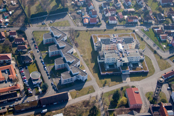 Bischwiller dans le département Bas Rhin, France vue d'en haut