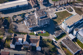 Centre d'épilepsie Kork à le quartier Kork in Kehl dans le département Bade-Wurtemberg, Allemagne d'en haut