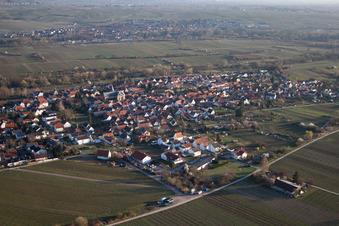 Vue aérienne de Quartier Arzheim in Landau in der Pfalz dans le département Rhénanie-Palatinat, Allemagne