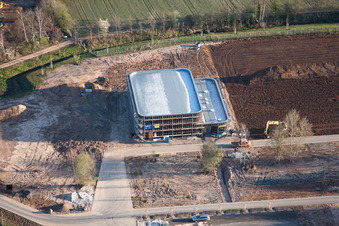 Enregistrement par drone de Landau in der Pfalz dans le département Rhénanie-Palatinat, Allemagne