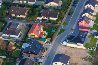 Photographie aérienne de Chemin d'Erfenstein à Jockgrim dans le département Rhénanie-Palatinat, Allemagne