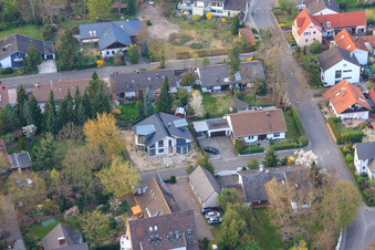 Vue aérienne de Gartenstr à Jockgrim dans le département Rhénanie-Palatinat, Allemagne