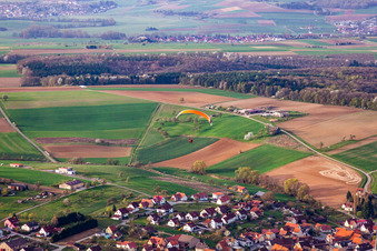 Photographie aérienne de Quartier Wargolshausen in Hollstadt dans le département Bavière, Allemagne
