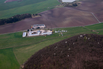 Photographie aérienne de UL-Platz à Westhausen dans le département Thuringe, Allemagne