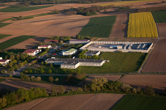 Scheibenhard dans le département Bas Rhin, France hors des airs