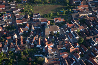 Enregistrement par drone de Quartier Lachen in Neustadt an der Weinstraße dans le département Rhénanie-Palatinat, Allemagne
