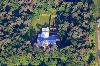 Vue aérienne de Schützenhaus 1928 Rülzheim eV à Rülzheim dans le département Rhénanie-Palatinat, Allemagne