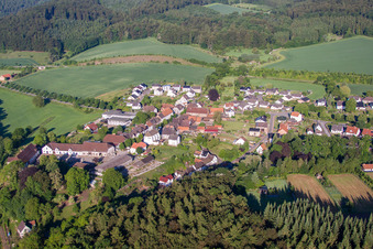Vue aérienne de Quartier Blankenau in Beverungen dans le département Rhénanie du Nord-Westphalie, Allemagne