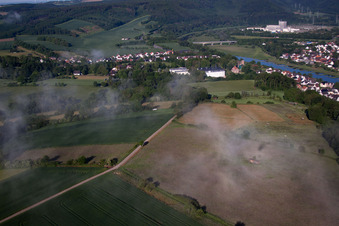 Quartier Herstelle in Beverungen dans le département Rhénanie du Nord-Westphalie, Allemagne hors des airs