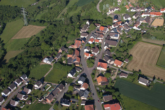Vue aérienne de Quartier Jakobsberg in Beverungen dans le département Rhénanie du Nord-Westphalie, Allemagne
