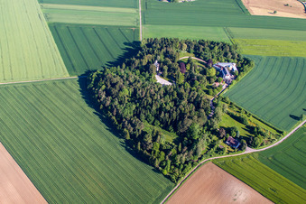 Vue aérienne de Centre de formation du parc industriel métallurgique WBS à Beverungen dans le département Rhénanie du Nord-Westphalie, Allemagne