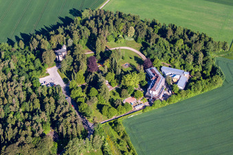 Photographie aérienne de Centre de formation du parc industriel métallurgique WBS à Beverungen dans le département Rhénanie du Nord-Westphalie, Allemagne