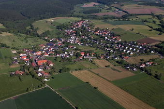 Vue aérienne de Quartier Bosseborn in Höxter dans le département Rhénanie du Nord-Westphalie, Allemagne