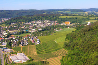 Vue aérienne de Le chemin des sorcières à Höxter dans le département Rhénanie du Nord-Westphalie, Allemagne