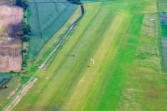 Photographie aérienne de Aéroport de Schweinfurt Sud EDFS à Gochsheim dans le département Bavière, Allemagne