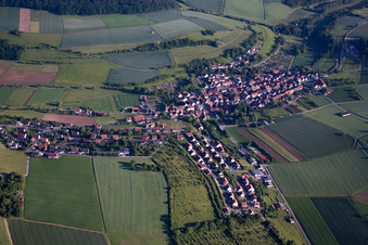Photographie aérienne de Quartier Unteraltertheim in Altertheim dans le département Bavière, Allemagne