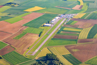 Photographie aérienne de Aéroport Walldürn à Walldürn dans le département Bade-Wurtemberg, Allemagne