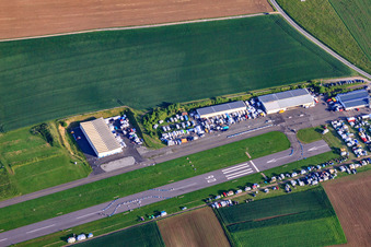 Aéroport Walldürn à Walldürn dans le département Bade-Wurtemberg, Allemagne vue d'en haut