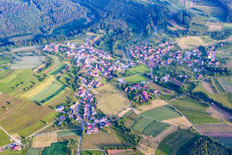 Vue aérienne de Quartier Laudenberg in Limbach dans le département Bade-Wurtemberg, Allemagne
