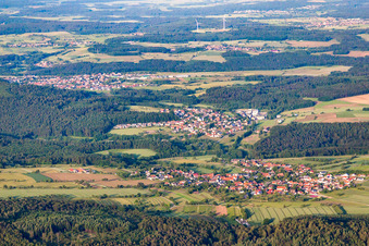 Photographie aérienne de Quartier Krumbach in Limbach dans le département Bade-Wurtemberg, Allemagne