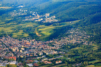 Photographie aérienne de Sur le versant sud de l'Odenwald à le quartier Emmertsgrund in Heidelberg dans le département Bade-Wurtemberg, Allemagne